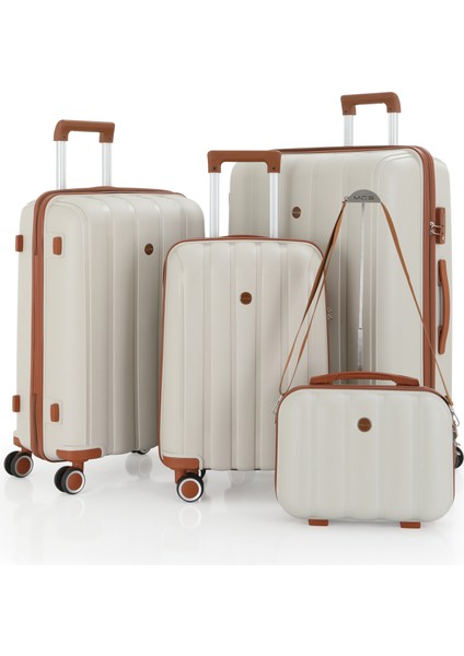 Polipropilen 4'lü Valiz Seti V305