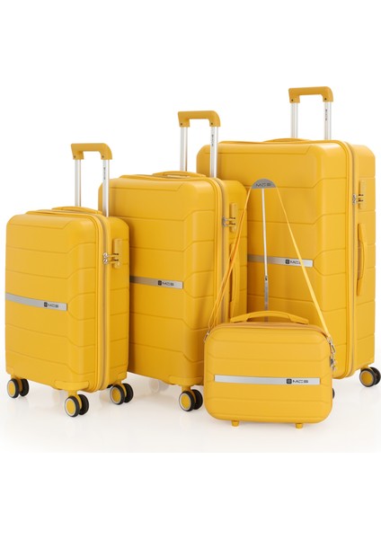 Polipropilen 4'lü Valiz Seti V366