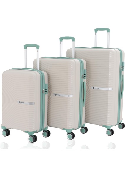 Üçlü Polipropilen Valiz Seti V374