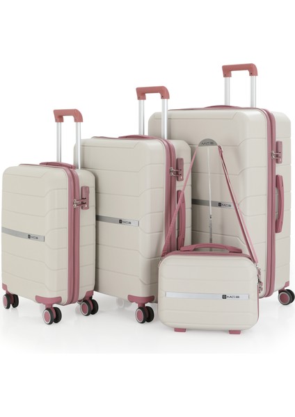 Polipropilen 4'lü Valiz Seti V366