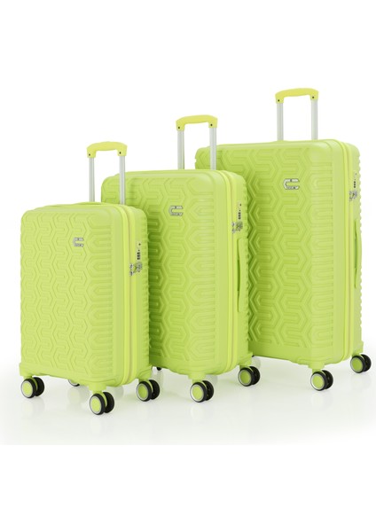Üçlü Polipropilen Valiz Seti V377