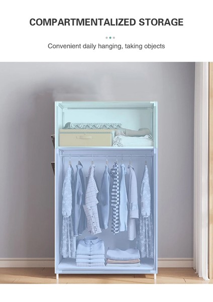 Kalın Metal Borulu Iskeletli Bez Gardrop Portatif Demonte Elbise Dolabı Bez Dolap Bordo modelleri