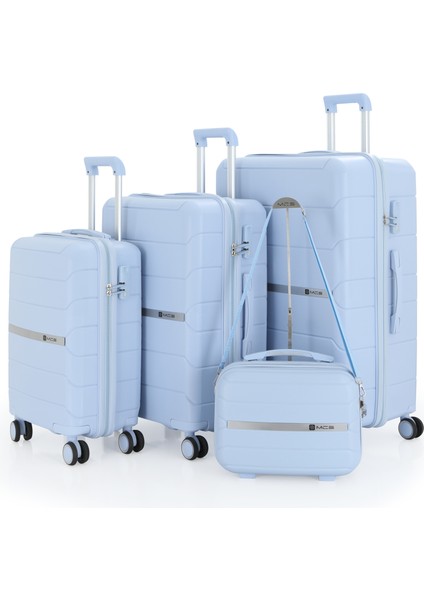 Polipropilen 4'lü Valiz Seti V366