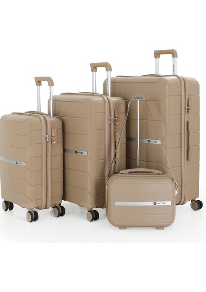 Polipropilen 4'lü Valiz Seti V366