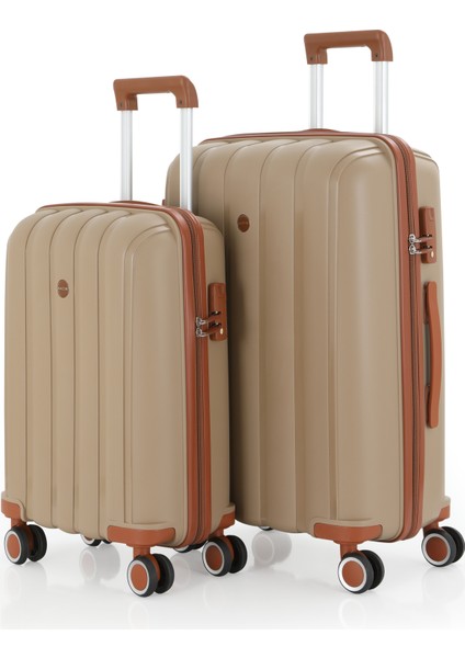 Polipropilen 2'li Valiz Seti Orta & Kabin V305