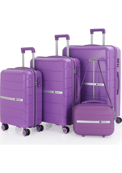 Polipropilen 4'lü Valiz Seti V366