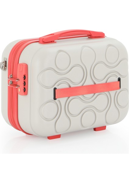 Polipropilen 3'lü Valiz Seti Büyük & Kabin & Makyaj V376