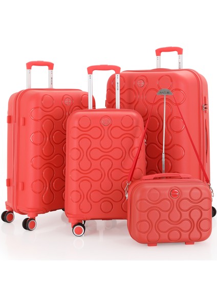 Polipropilen 4'lü Valiz Seti V376