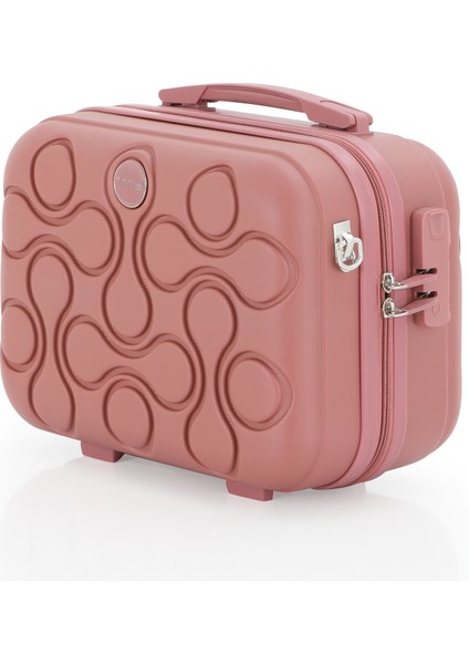 Polipropilen 3'lü Valiz Seti Büyük & Kabin & Makyaj V376