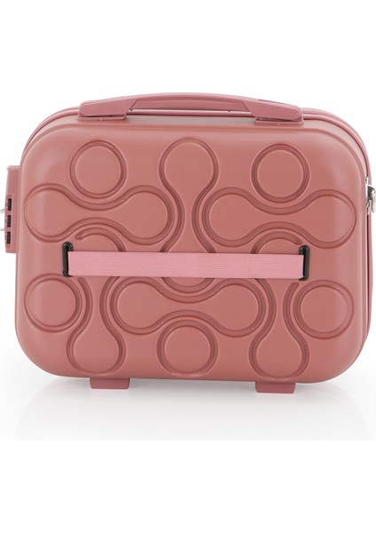 Polipropilen 3'lü Valiz Seti Büyük & Kabin & Makyaj V376