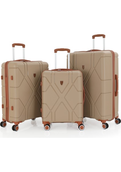 Üçlü Polipropilen Valiz Seti V375