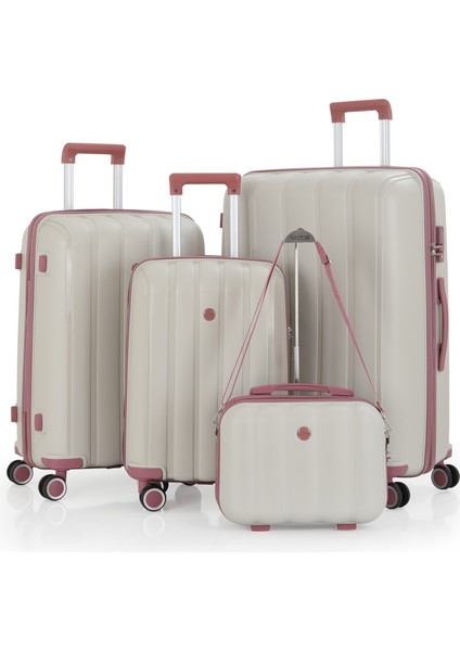 Polipropilen 4'lü Valiz Seti V305