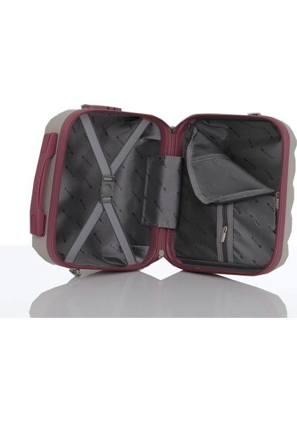 Polipropilen 2'li Valiz Seti Kabin & Makyaj V305