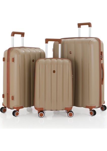 Üçlü Polipropilen Valiz Seti V305