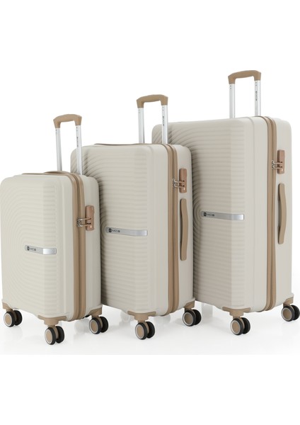 Üçlü Polipropilen Valiz Seti V374