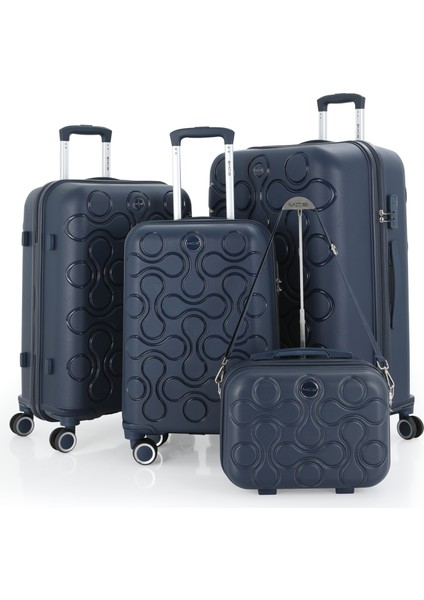 Polipropilen 4'lü Valiz Seti V376