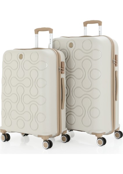 Polipropilen 2'li Valiz Seti Büyük & Orta V376