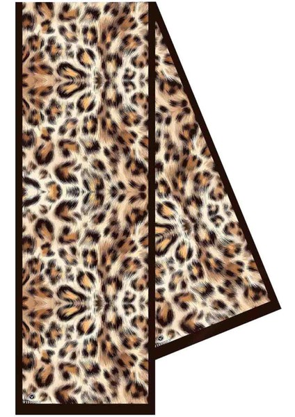 I74 %100 Ipek Leopar Desenli Kadın Fular fiyatları