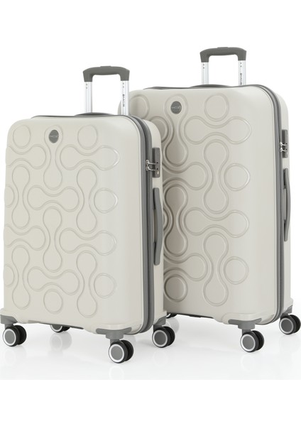 Polipropilen 2'li Valiz Seti Büyük & Orta V376