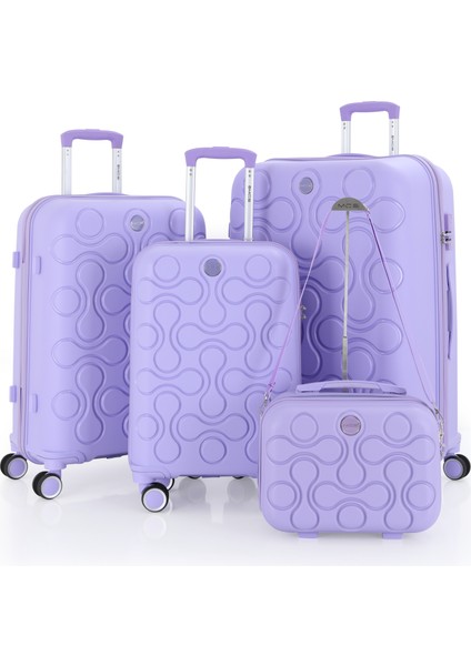 Polipropilen 4'lü Valiz Seti V376
