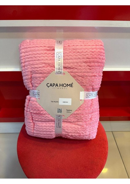 Kalın Polar Çok Amaçlı Hediyelik Günlük Premium Kalite Yumuşacık Tek Kişilik Battaniye 160X220