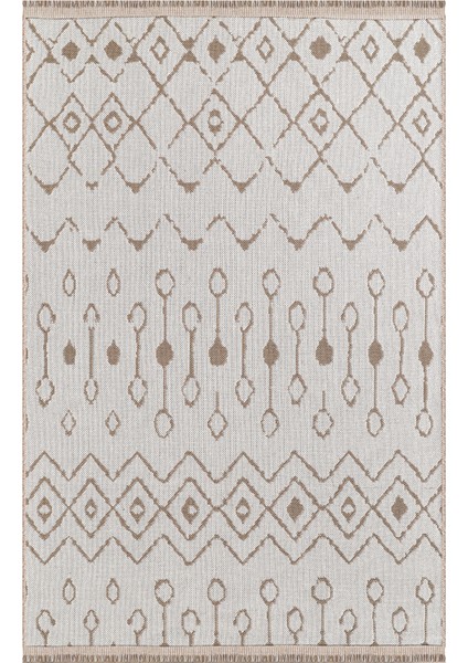 %100 Pamuk Yıkanabilir Modern Halı-Beyaz Kahverengi Kaşık Desenli, Toz Tutmayan Yumuşak Dokulu, Salon-Yatak Odası-Çocuk Odası ,halı,pamuk Halı ,kaşık Desenli Halı ,yıkanabilir Halı , modelleri