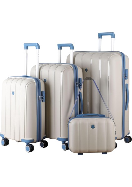 Polipropilen 4'lü Valiz Seti V305