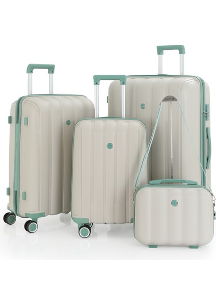 Polipropilen 4'lü Valiz Seti V305