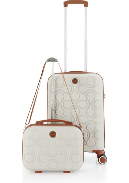 Polipropilen 2'li Valiz Seti Kabin & Makyaj V376