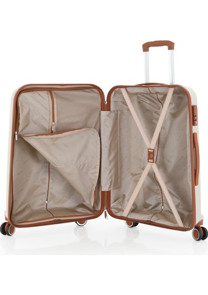 Polipropilen 2'li Valiz Seti Kabin & Makyaj V376