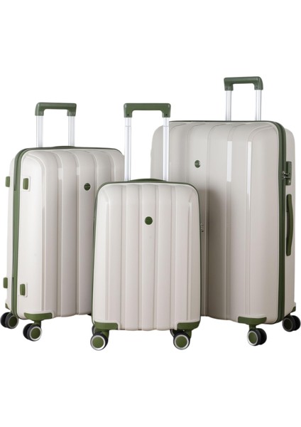 Üçlü Polipropilen Valiz Seti V305