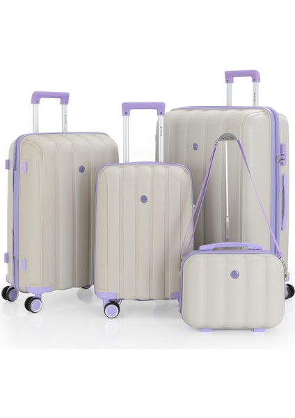 Polipropilen 4'lü Valiz Seti V305