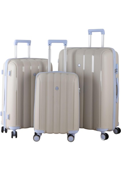 Üçlü Polipropilen Valiz Seti V305