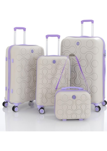 Polipropilen 4'lü Valiz Seti V376