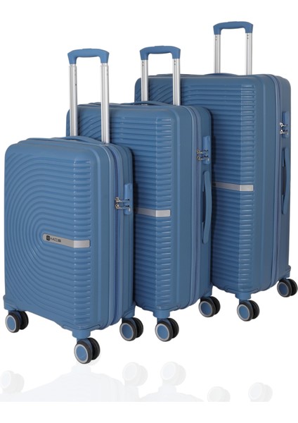 Üçlü Polipropilen Valiz Seti V374