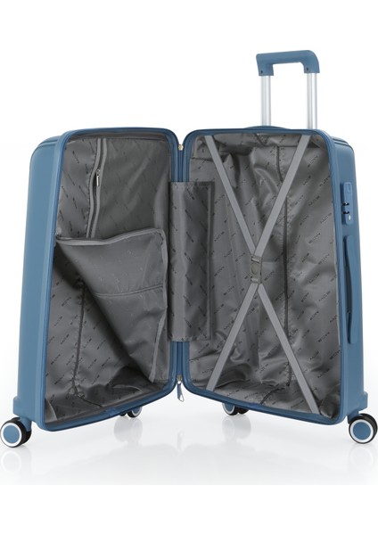 Üçlü Polipropilen Valiz Seti V305