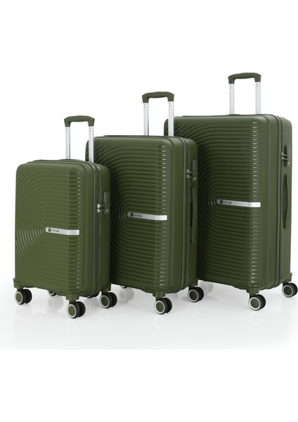 Üçlü Polipropilen Valiz Seti V374
