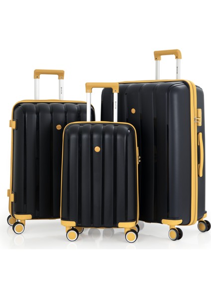 Üçlü Polipropilen Valiz Seti V305