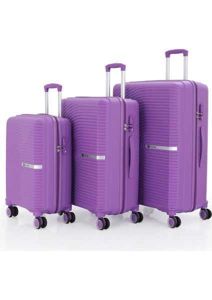 Üçlü Polipropilen Valiz Seti V374