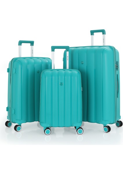 Üçlü Polipropilen Valiz Seti V305