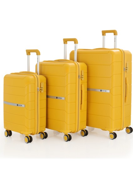 Üçlü Polipropilen Valiz Seti V366