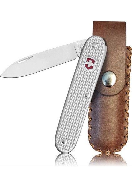 0.8000.26-K Range Alox Deri Kılıflı Cep Çakı 6 cm