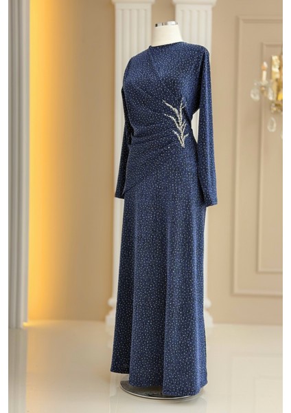 Simge Abiye Elbise Indigo modelleri