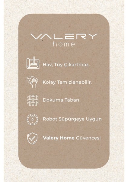 Comfort Düz Saçaklı Peluş Halı Bej