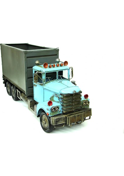 Dekoratif Metal Kamyon Saksı