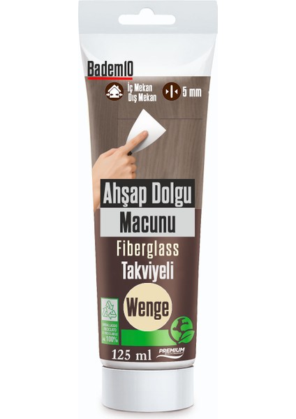 Ahşap Parke Tamir Macunu Venge Renk Mobilya Masa Dolgu Çatlak Çizik Giderici 125 ml Kullanıma Hazır indirimleri