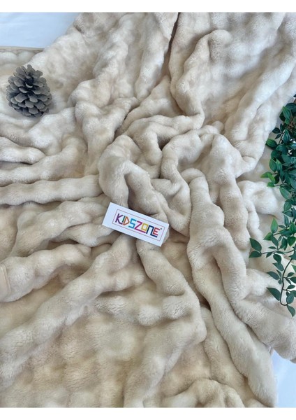 Peluş Bebek Battaniyesi Kabartmalı Kalın Kışlık Bebek Battaniyesi 100X120 cm fiyatları