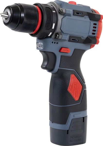 Rs-3s Turbo Şarjlı Vidalama Çift Akülü Kömürsüz Motor 48NM Tork Matkap