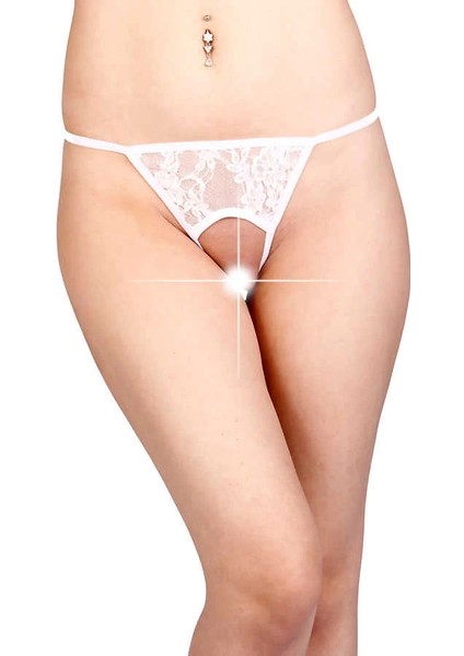 Beyaz Özel Bölgesi Açık Fantazi String TM1163 fiyatları