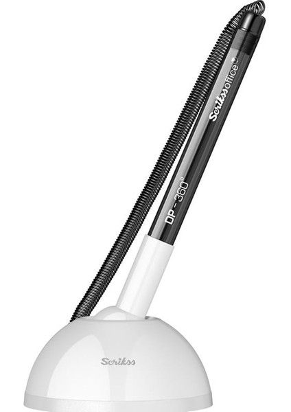 DP-360 Jel Tükenmez Kalem Masa Kalemi 0.7 mm Beyaz